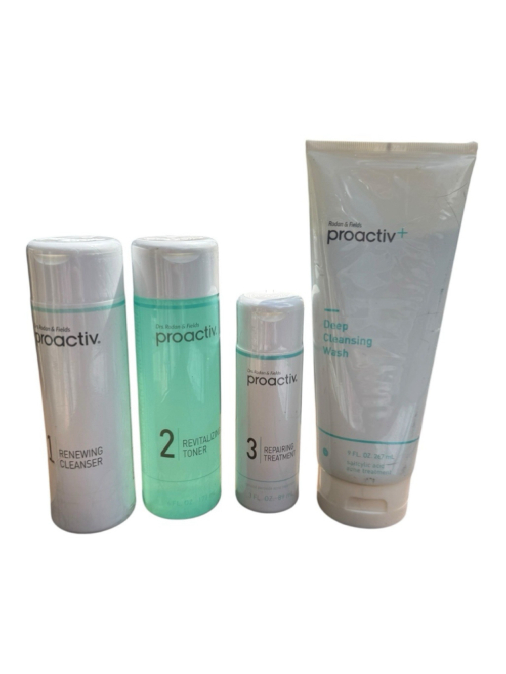 Vintage Proactiv Solution 4 Pc Acne Skincare Set Rodan + Fields NOS EXPIRED READ